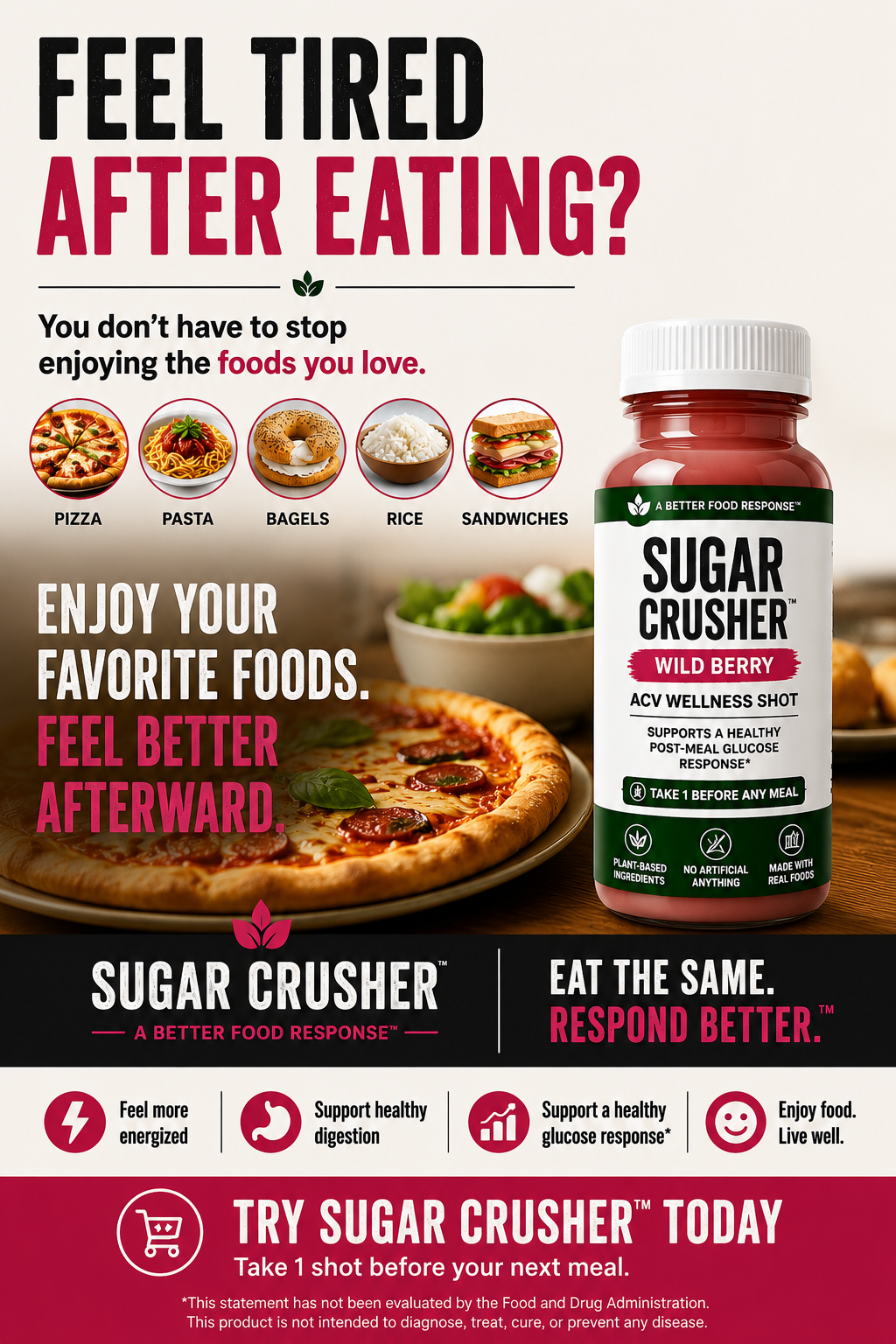 Sugar Crusher™ 6-pack. PRE-ORDER