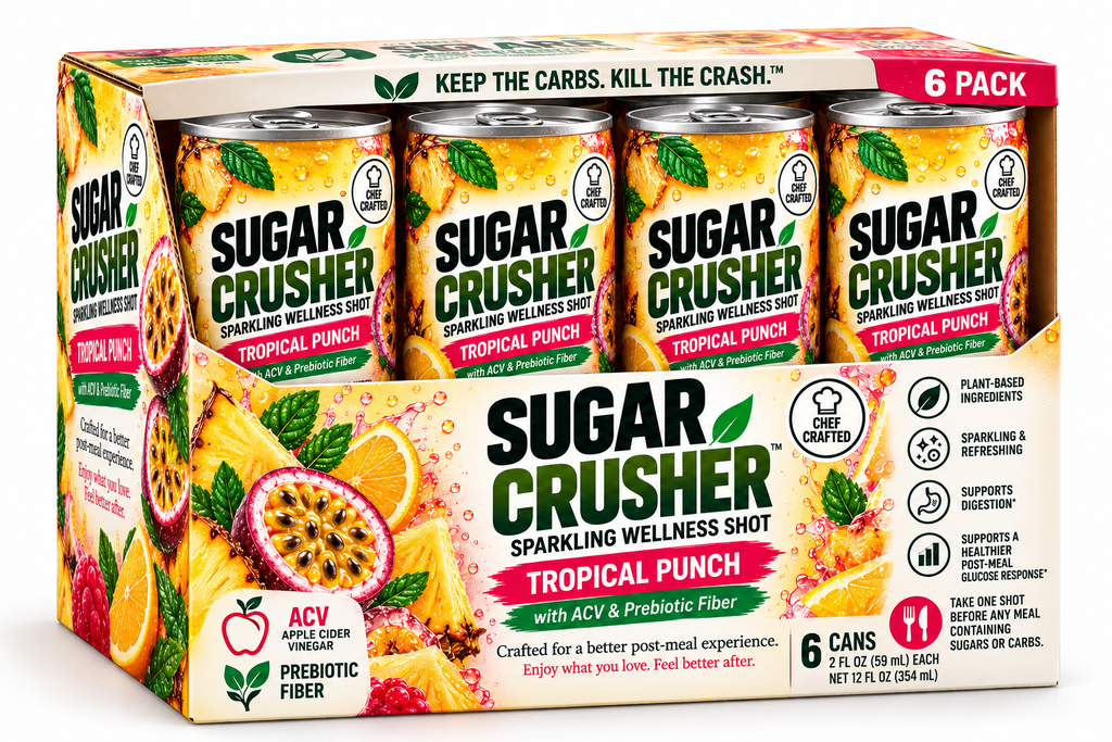 Sugar Crusher™ 6-pack. PRE-ORDER